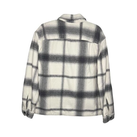 Abercrombie & Fitch Relaxed Plaid Button Down Flannel Shirt Men’s Medium - Picture 5 of 7